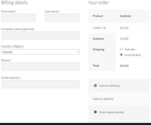 Customize Billing Address for WooCommerce Plugin